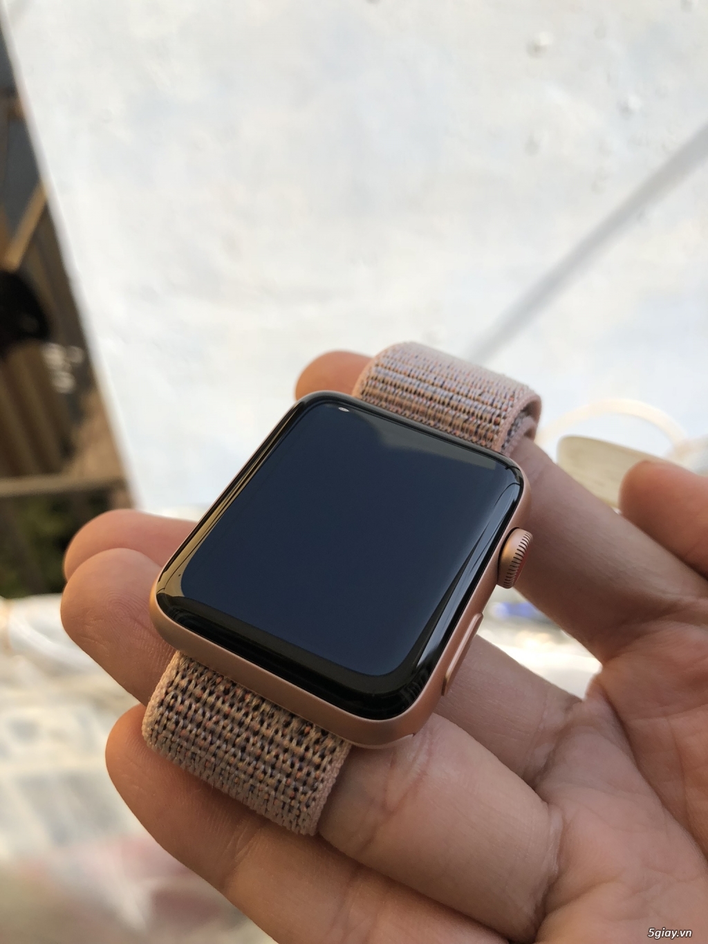 Apple watch seri 3 42m Gps Lte ( nút đỏ ) like new 99,99% bh T6/2019 - 1