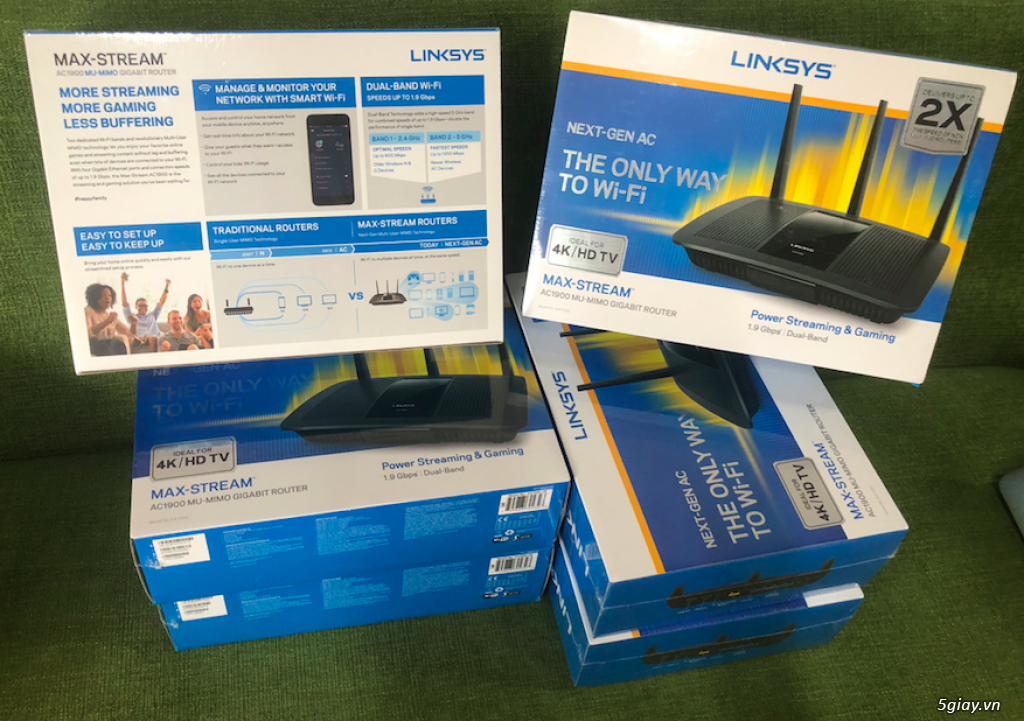 Wifi cao cấp Linksys EA7500 ( SALE 40%)