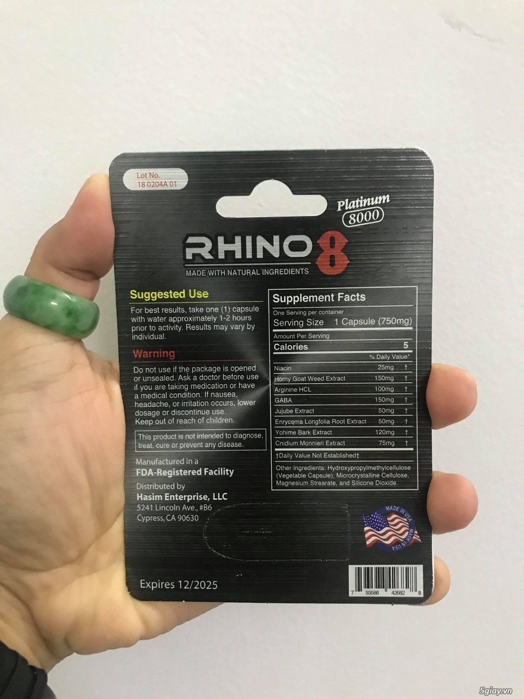 Phân phối sĩ thuốc hỗ trợ sinh lý Rhino USA-SĐT:0919143488 - 2