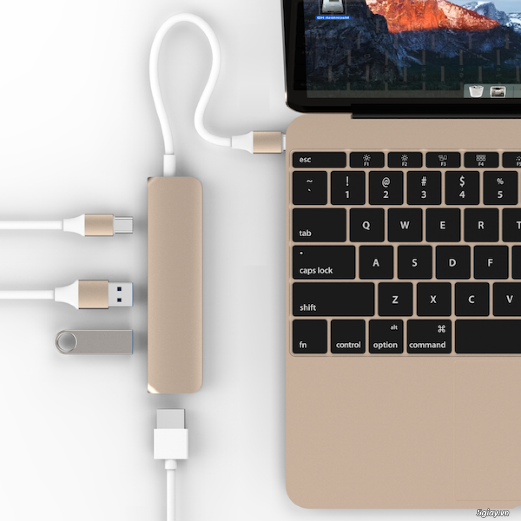 HyperDrive PRO 8-in-2 Hub for MacBook Pro Thunderbolt 3 Port (USB-C) - 4