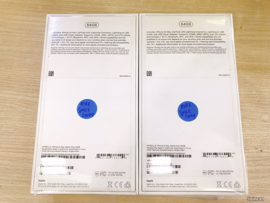 Xs Max 64gb Grey lock new 23tr300
