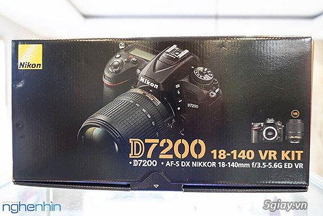 nikon D7200 -như mới -full box -kit 18-140VR ,máy chụp 2k -zin 100% - - 2