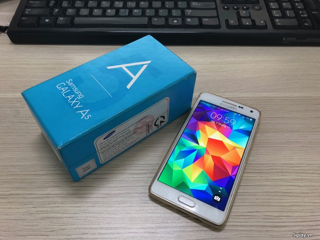 Bán Galaxy A5 2014, 16Gb white