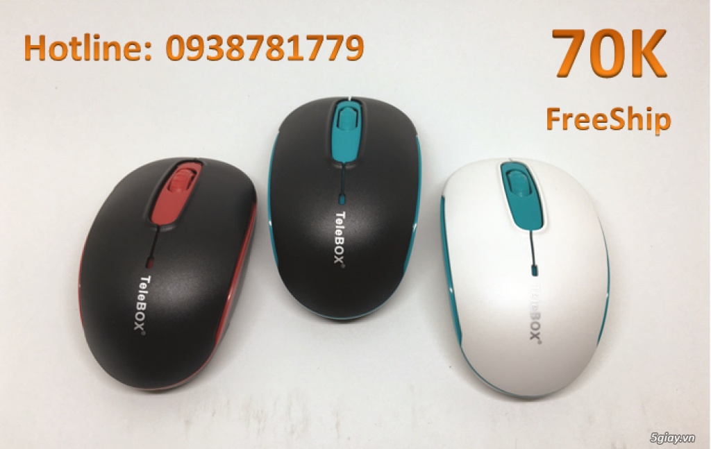 [Chính Hãng] Chuột không dây Forter V182, TELEBOX T-01 mại dzô ! - 3