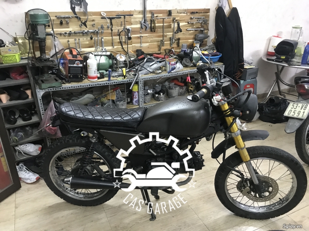 Win Liên Doanh 110cc lên Tracker (CAS garage) - 1
