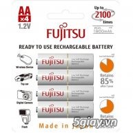 Pin AA Fujitsu 1900MAH Sạc 2100 Lần HR-3UTC tại Máy Ảnh City