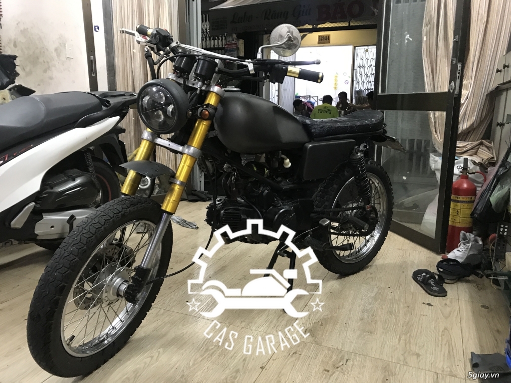 Win Liên Doanh 110cc lên Tracker (CAS garage) - 2