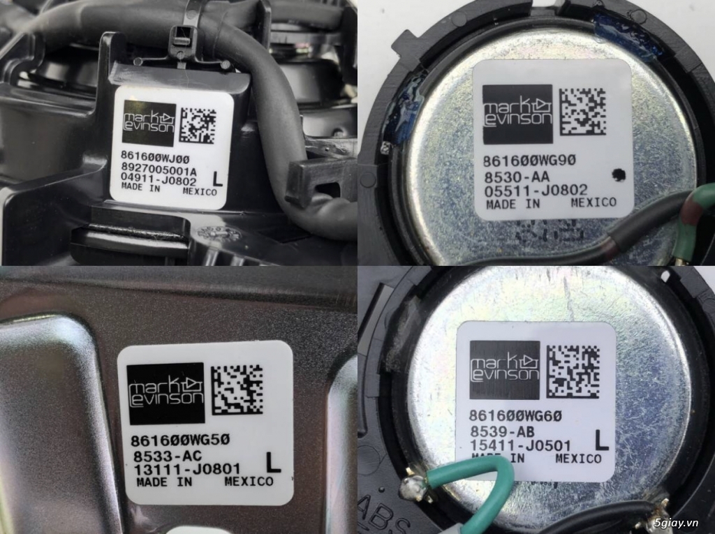 Cần bán dàn loa+ amply lexus ls600h UVF46