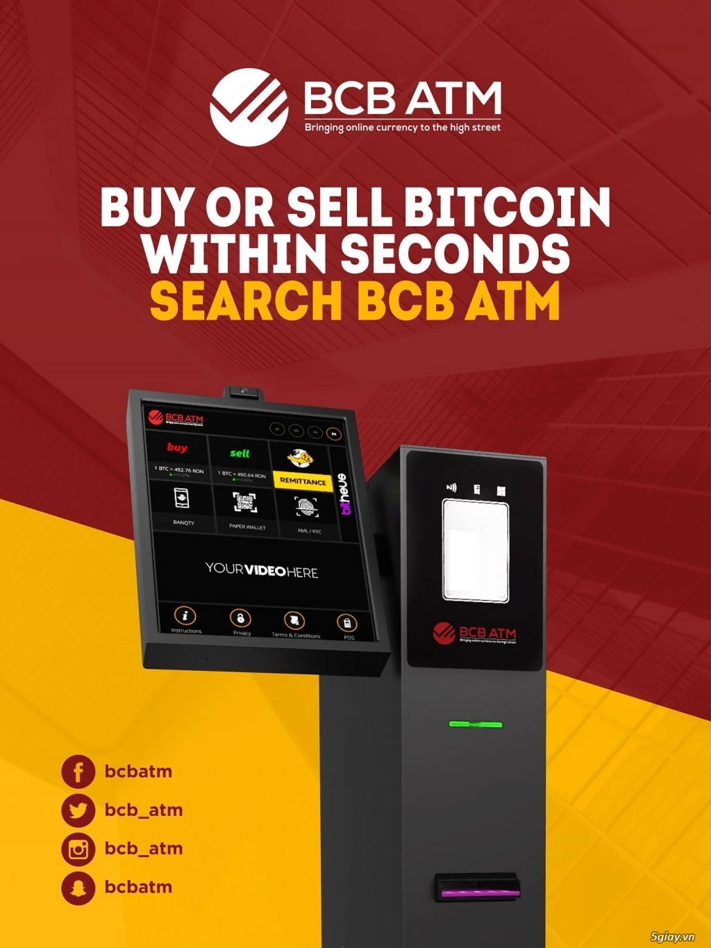 BCB ATM (Review ICO) ATM Bitcoin Network - 2