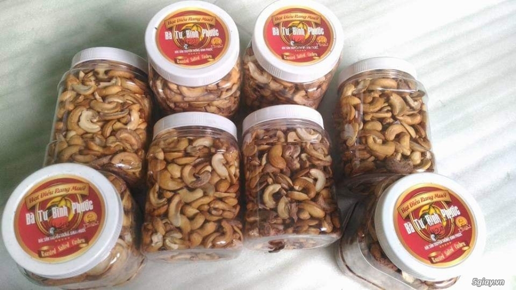 HẠT ĐIỀU RANG MUỐI THƯƠNG HIỆU  BÀ TƯ BÌNH PHƯỚC - 3