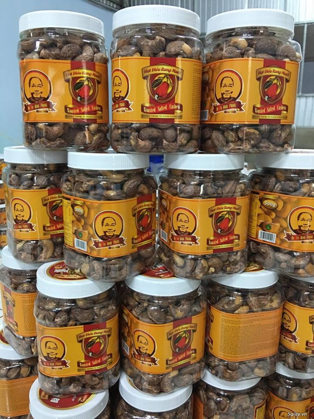 HẠT ĐIỀU RANG MUỐI THƯƠNG HIỆU  BÀ TƯ BÌNH PHƯỚC - 4