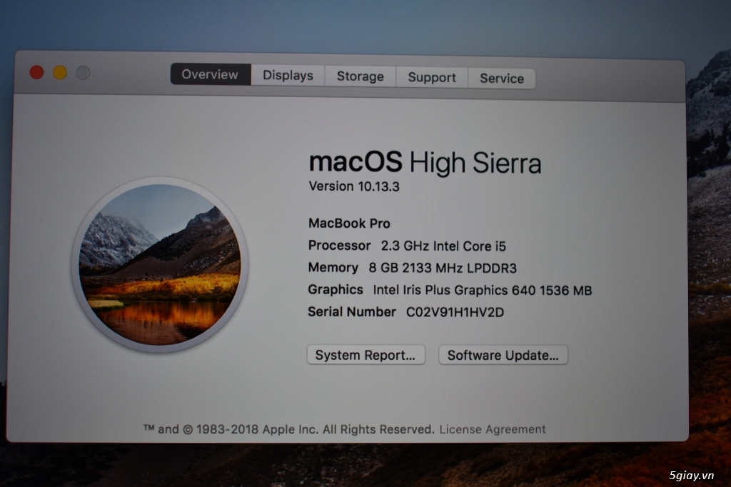 Macbook pro 13 2017 - 4