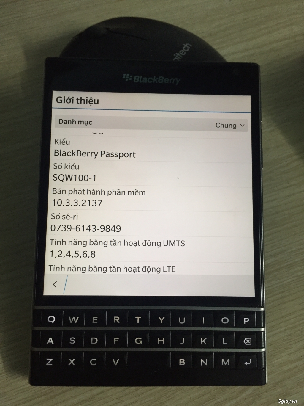 Blackberry Passport- Hải cosovo - 1