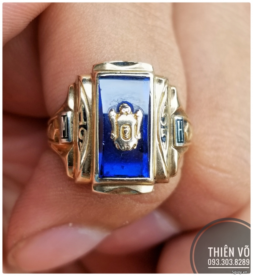 NHẪN MỸ VÀNG 10K & HỢP KIM TEMPLE ACADEMY - SHOP SƯU TẦM