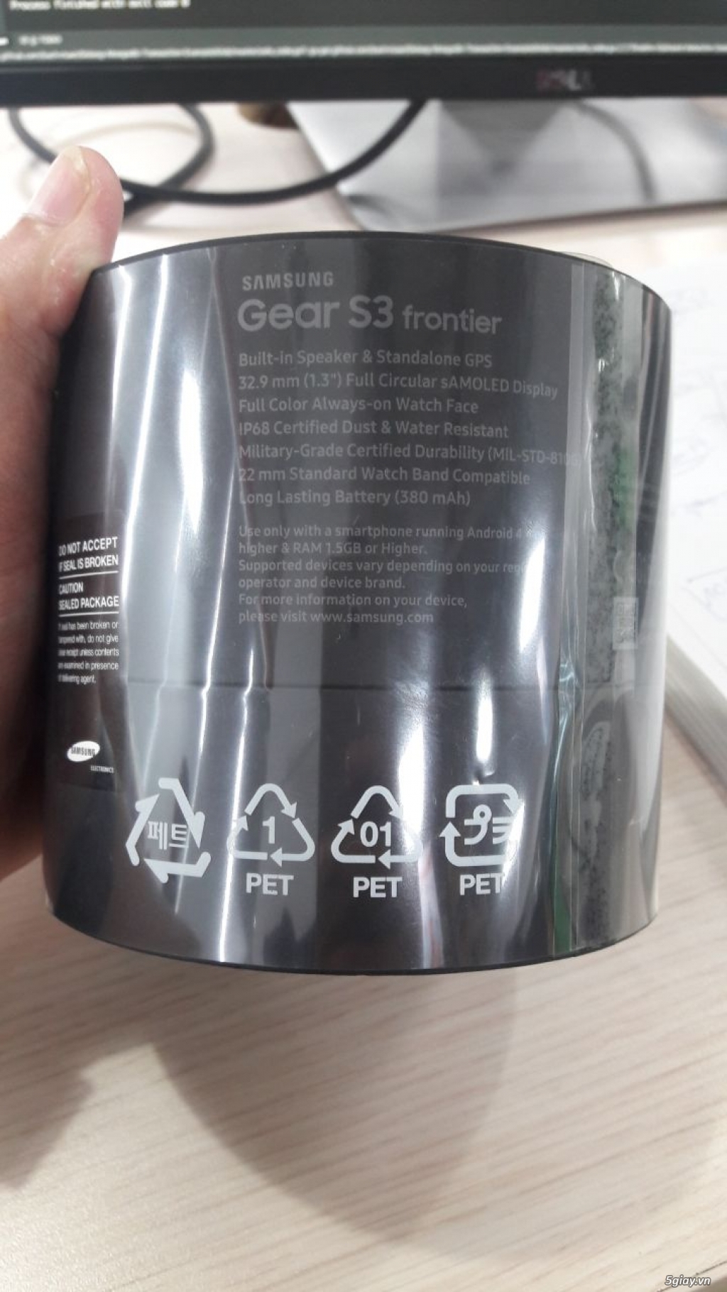Samsung Gear S3 Frontier (Đen) - 2