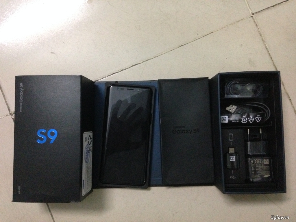 Samsung S9 màu đen