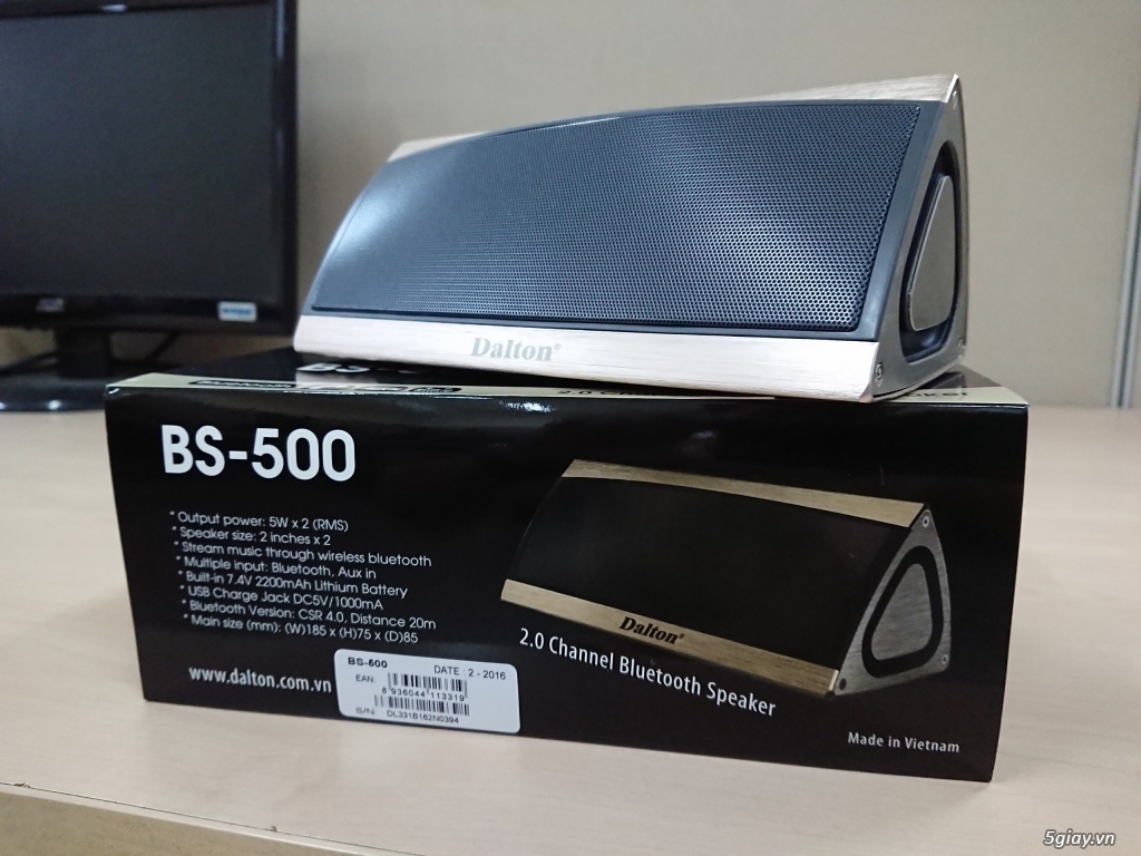GIẢM GIÁ 60% LOA BLUETOOTH NGHE NHẠC DALTON - 5