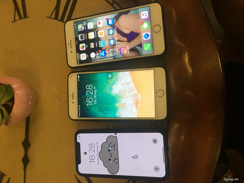 Bán gấp iphone X trắng quốc tế 64gb