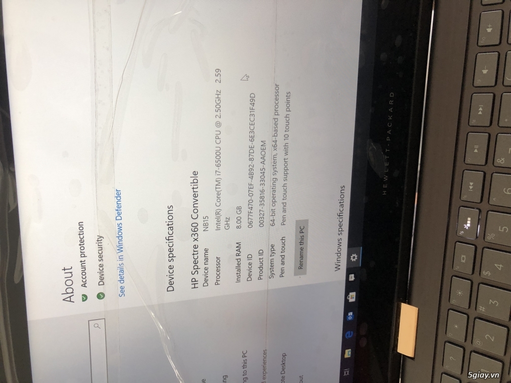 HP spectre x360 core i7 giá rẽ - 2