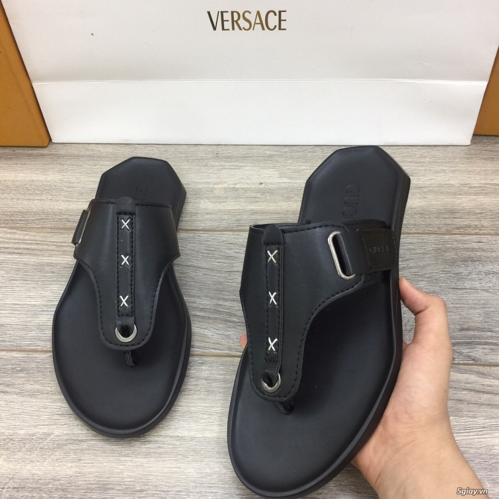 Dép đính hột, đế vát cho anh em thích cá tính - 8