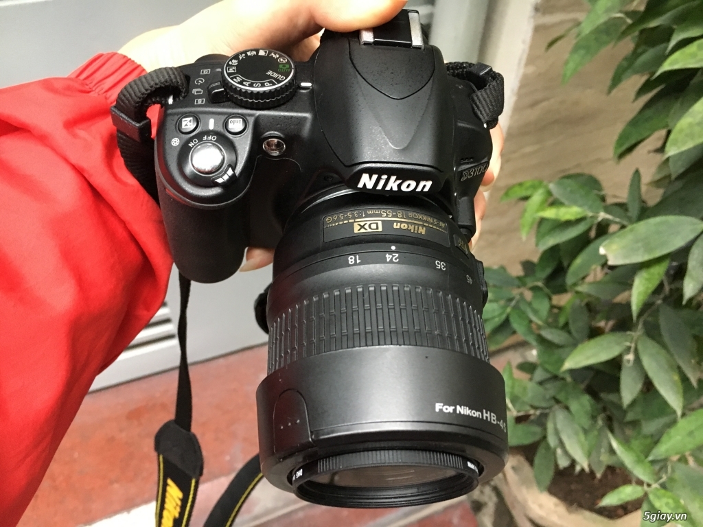 Máy ảnh Nikon D3100 lens 18-55mm - 4