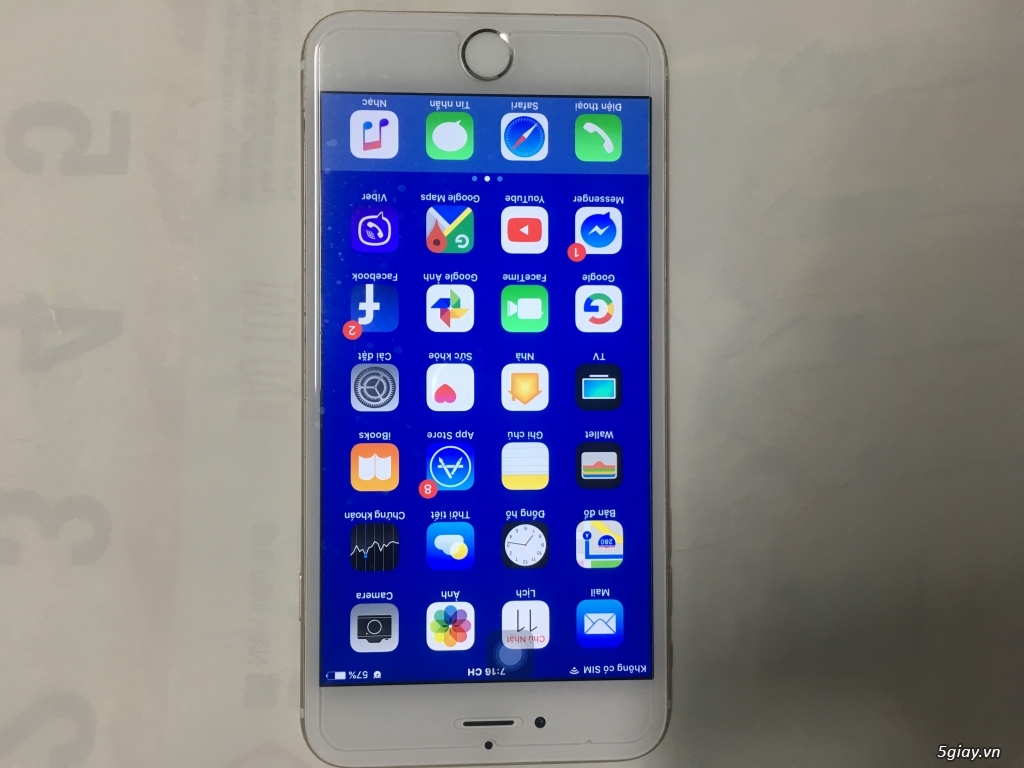 IP6Plus,16gb, màu gold, quốc tế Mỹ