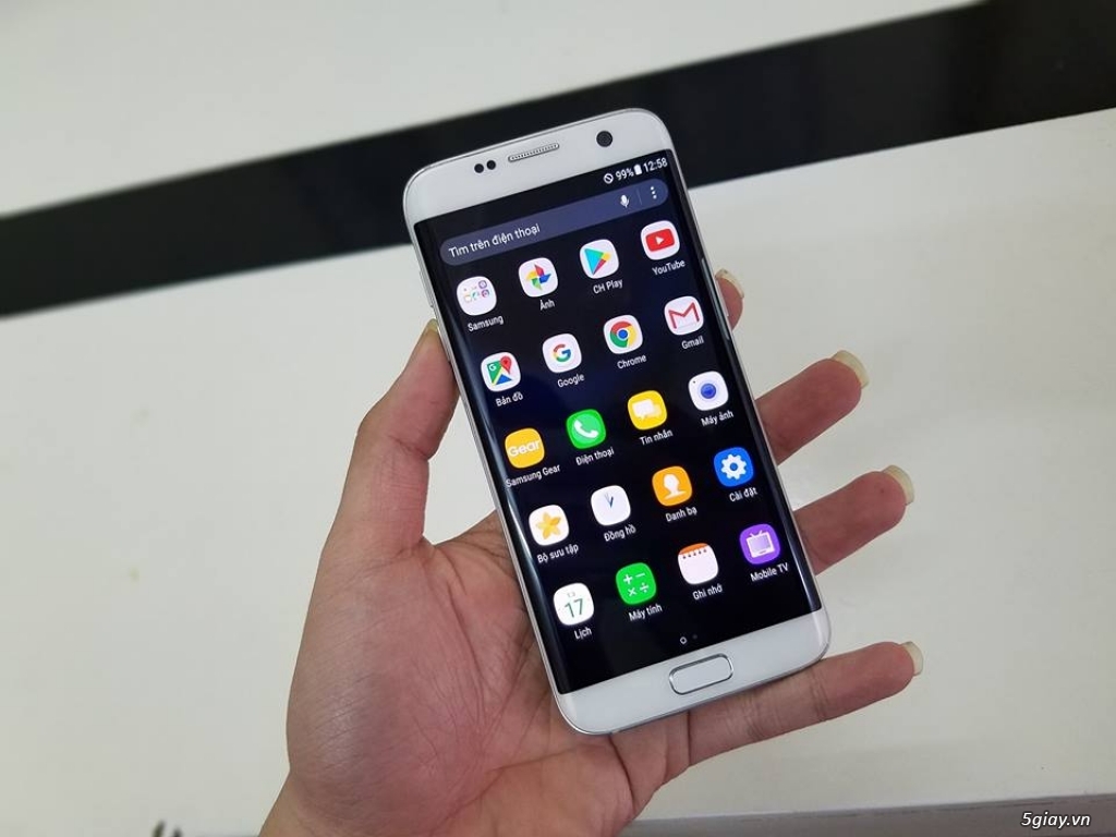 Samsung Galaxy S7 Egde Tràn viền, Ram 4G, Bộ nhớ 32GB Nhập khẩu JAPAN - 1