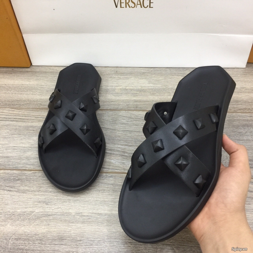 Dép đính hột, đế vát cho anh em thích cá tính - 7