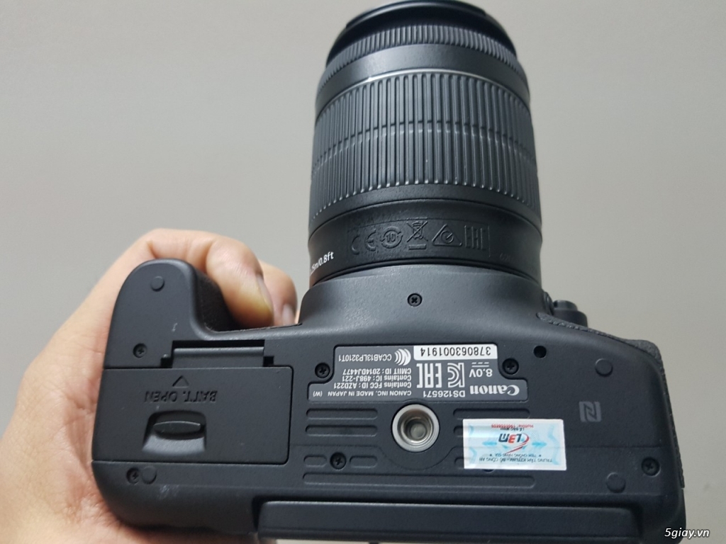 Canon 750D + Len 18-55. Like new 99%. Bảo hàng 2020 - 3