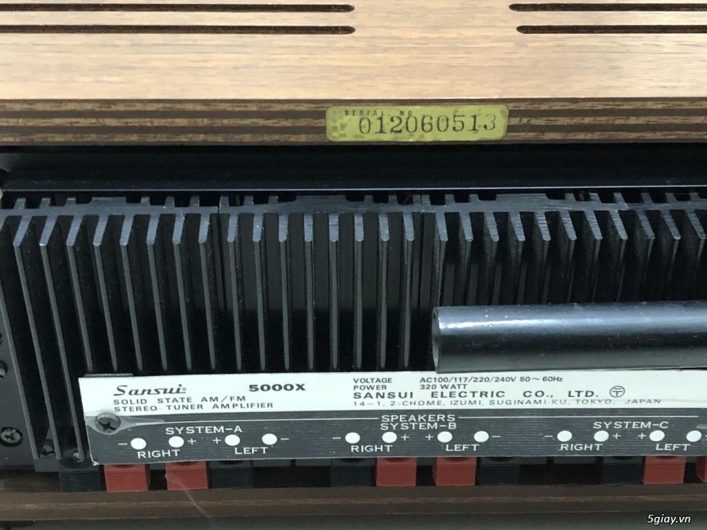 SanSui 5000X power dinh kich ten lua( 320w) - 2