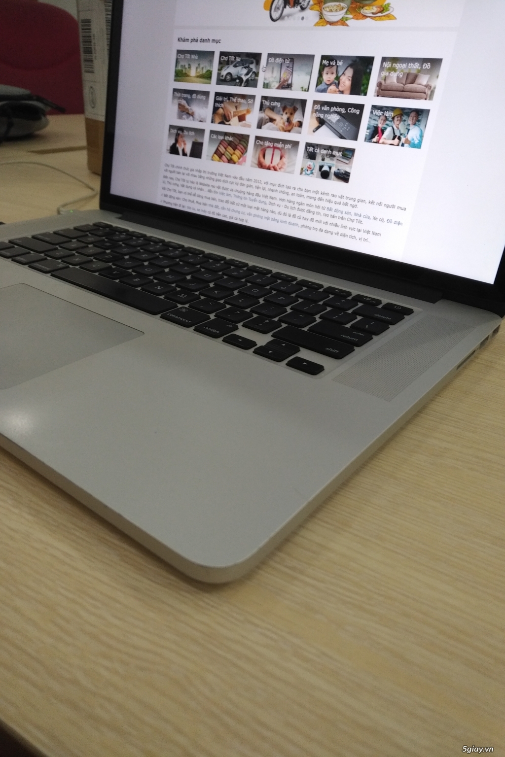 Apple Macbook pro 15 2014 i7 ram16gb SSD 256 99%Mình dư lap nên cần b - 1