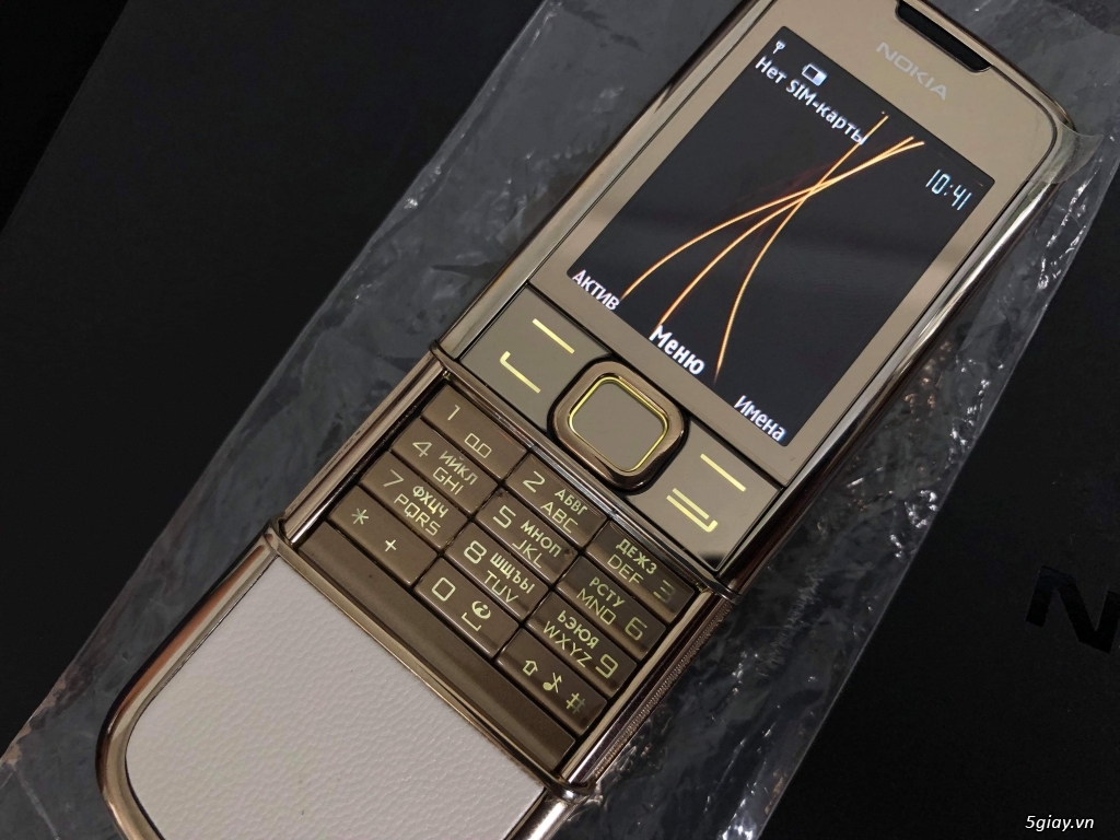 Kinh điển cho BST : Nokia 8800 Gold Arte Brandnew Fullbox xuất Nga PCT - 16