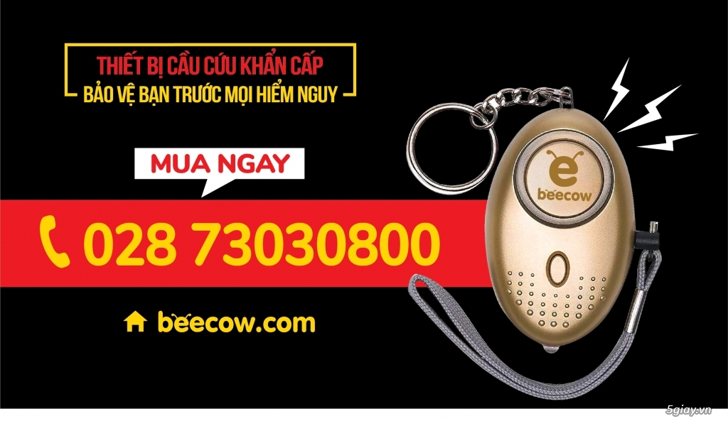 BeeCow Safety Alarm - Thiết bị cầu cứu khẩn cấp