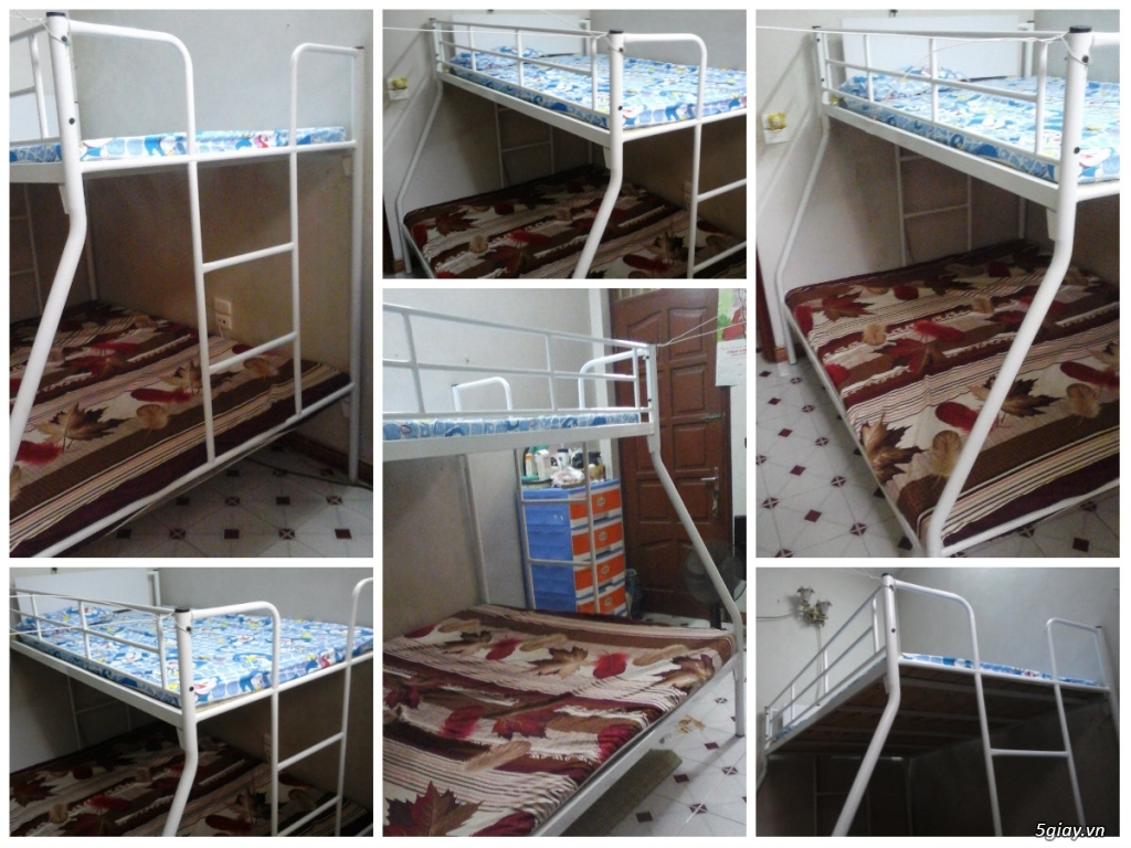 Giường tầng sắt - giường tầng inox gia đình và trẻ em giá rẻ - 2