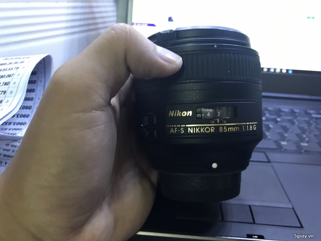 Cần bán Ống kính Nikon 85mm 1.8G AF - còn BH đến 04/2019 tại VJCAMERA - 5
