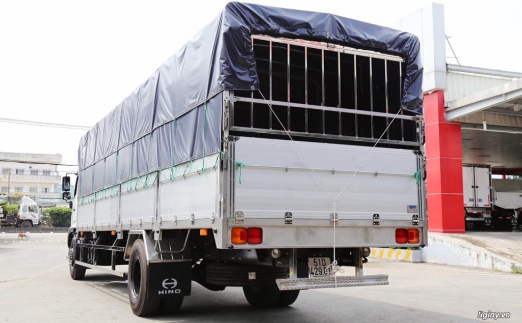 HINO 8 TẤN THÙNG MUI BẠT, EURO 4 ĐỜI 2018. - 2