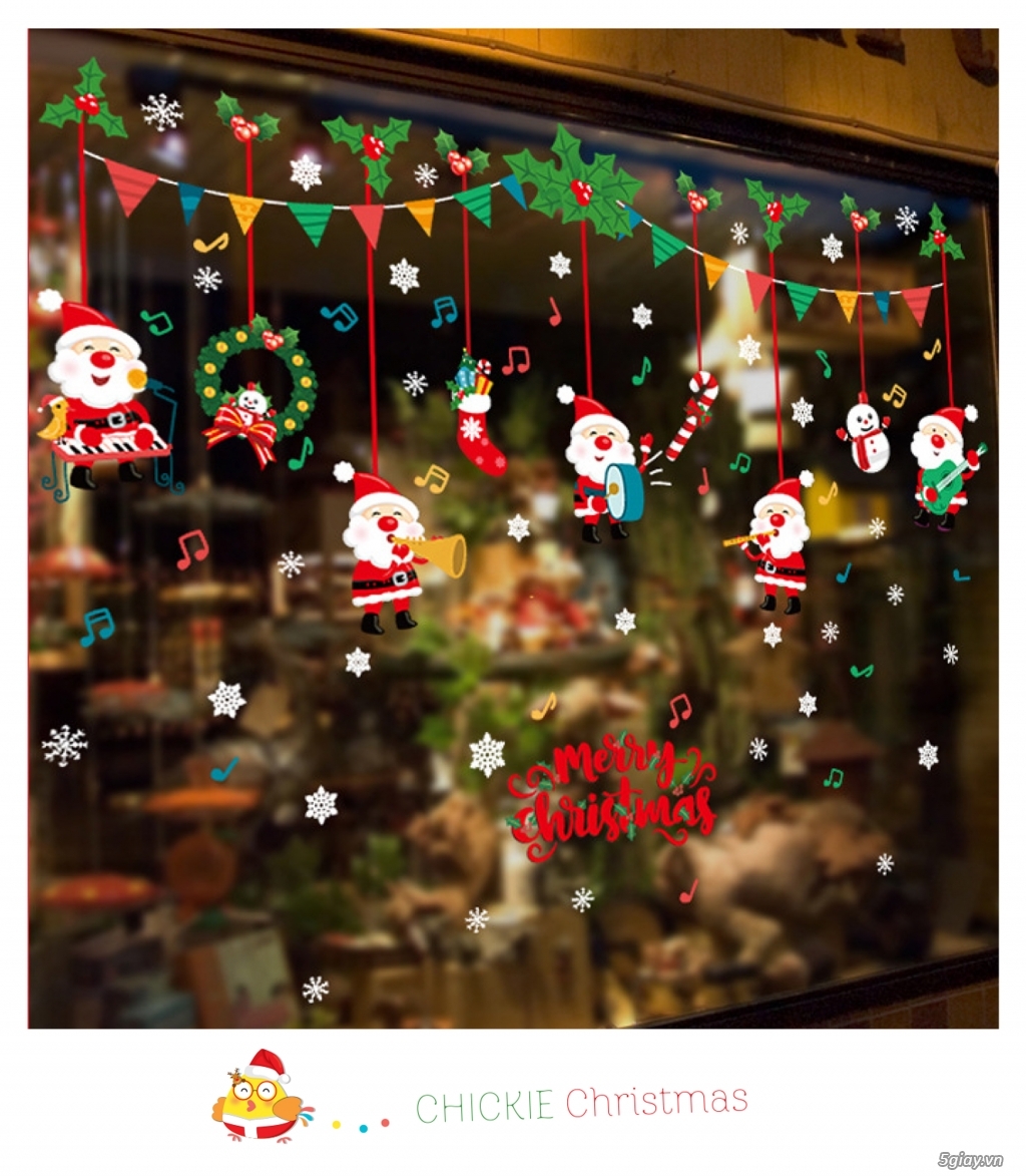 DECAL TRANG TRÍ NOEL - 8