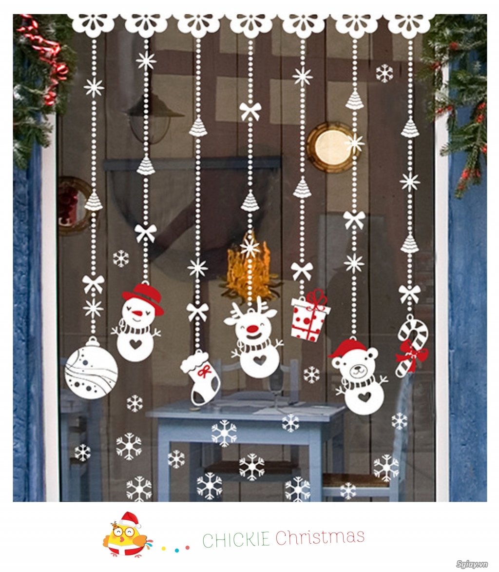 DECAL TRANG TRÍ NOEL - 1