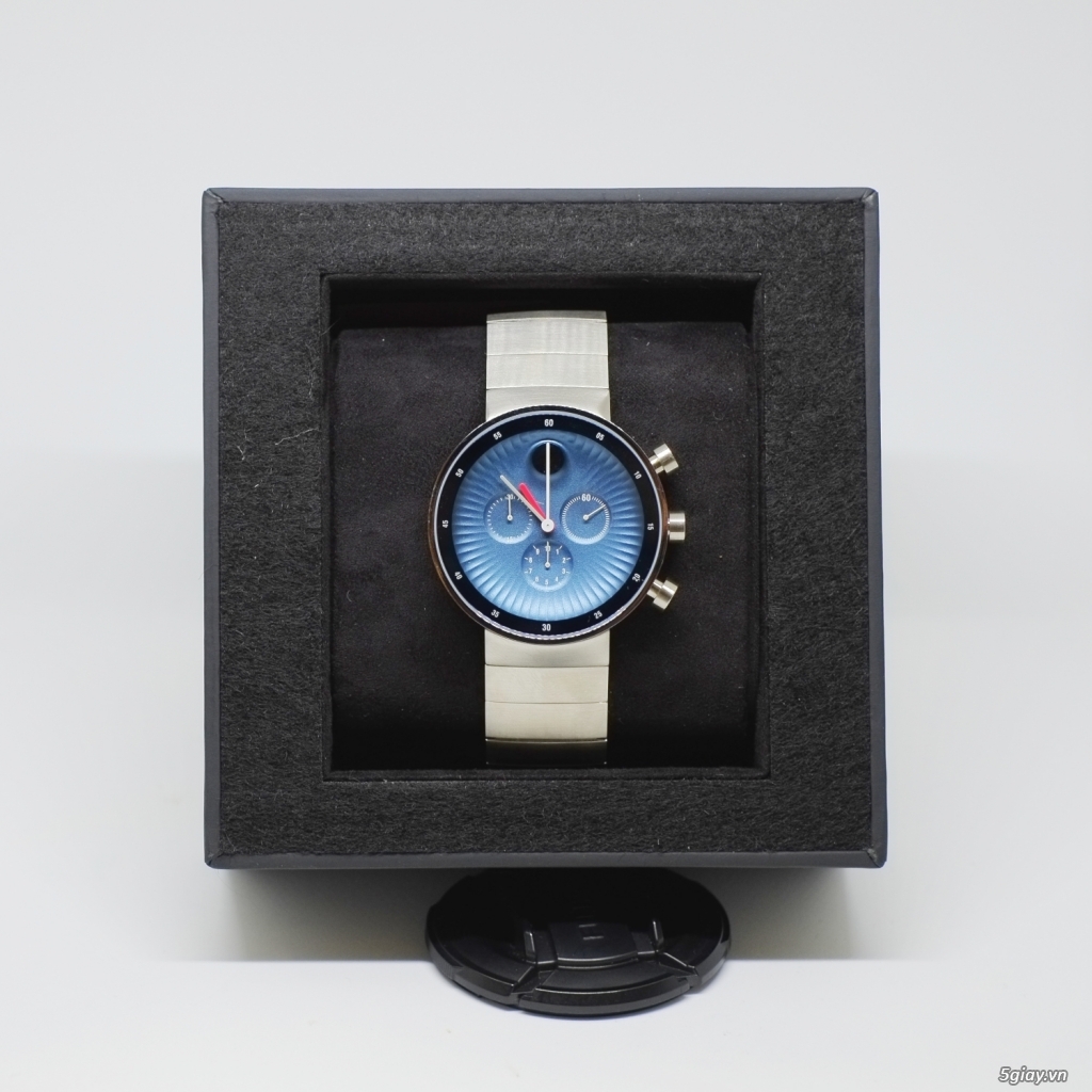 Movado Edge Chronograph - Blue Dial - 99% bán giá siêu ưu đãi - 2