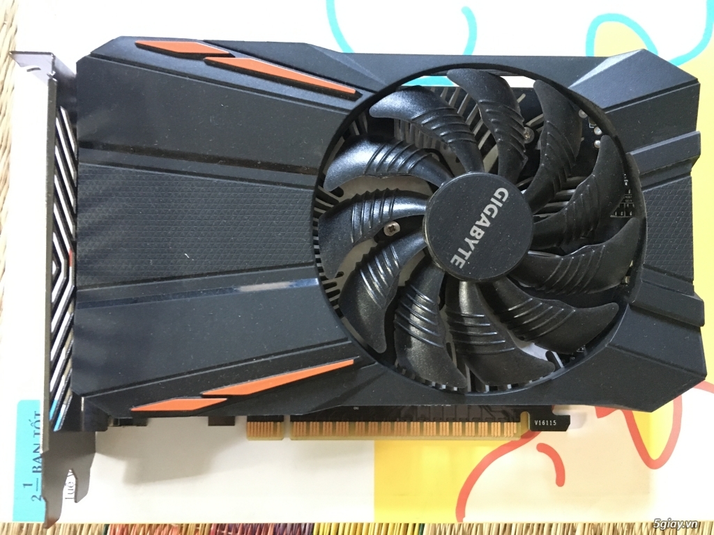 Bán 7 VGA Gigabyte GTX1050Ti 4GB fullbox like new