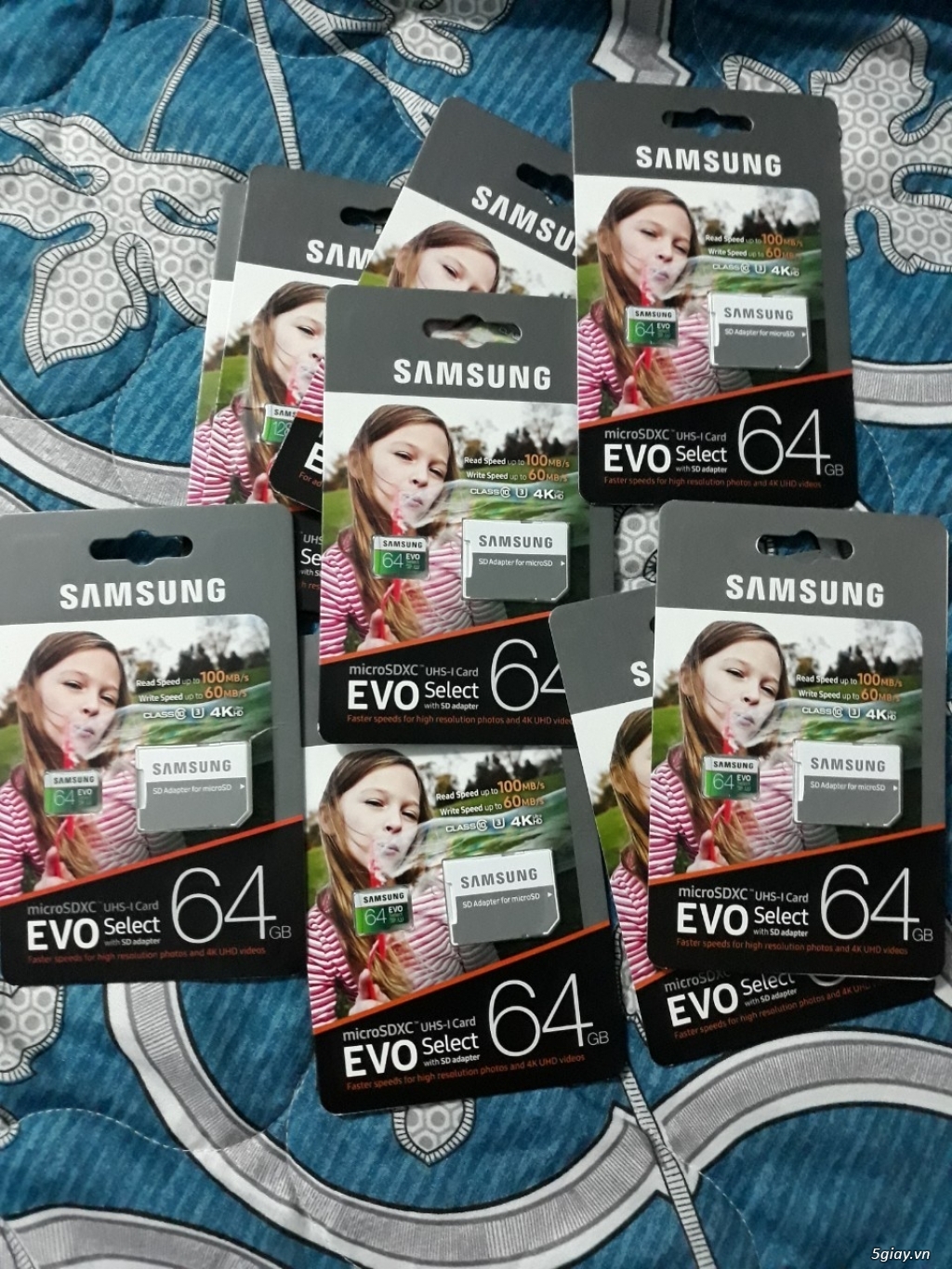 Thẻ Samsung 64GB 100MB/s MicroSDXC Evo