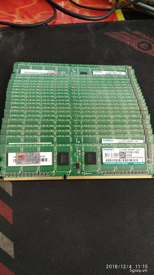RAM PC KINGMAX 4GB BUS 1600