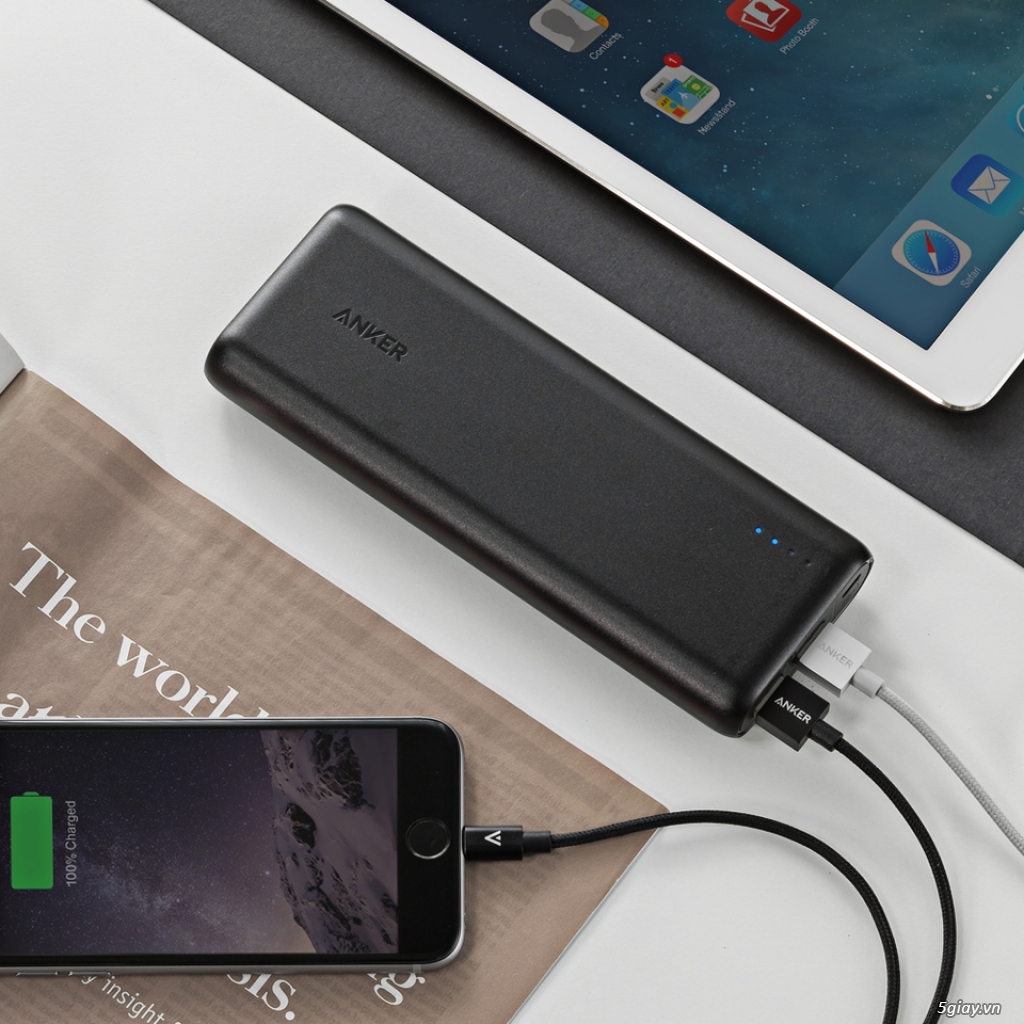 Sạc Dụ Phong̀ Anker 15600mAh - 2