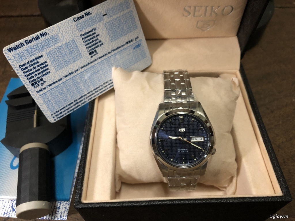 Seiko 5 tự động fullbox mới