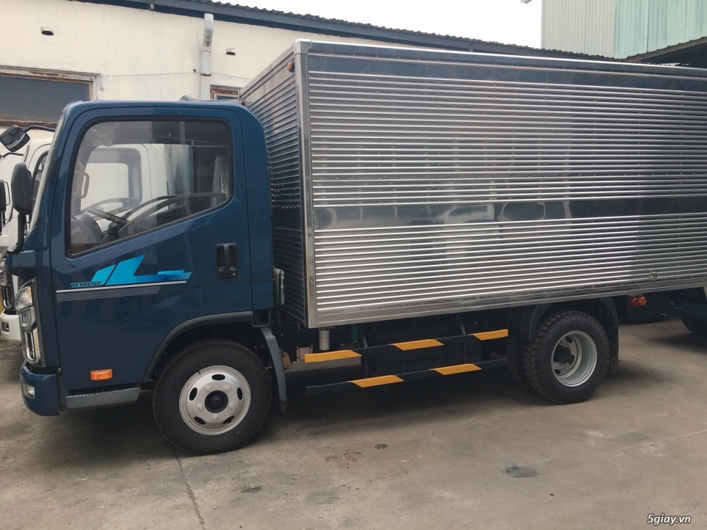 ban xe tai 2.4 tan thùng dai 4m3 teraco - 1