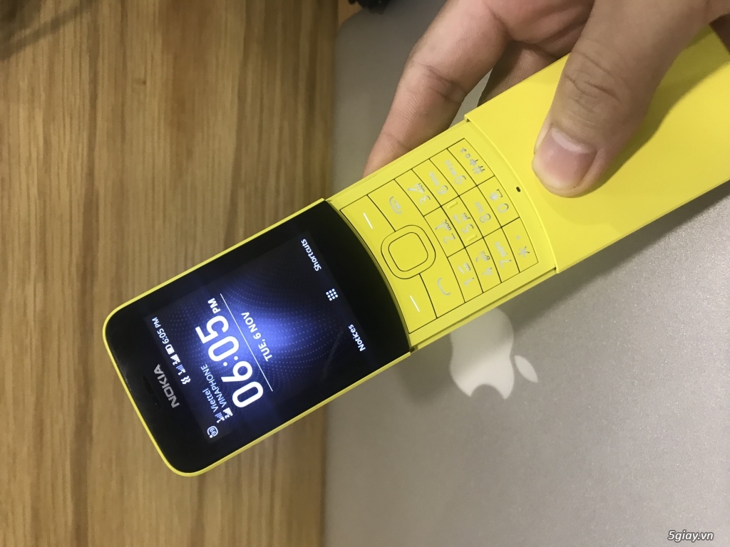 Bán Nokia 8110 4G màu vàng chuối like new - 4