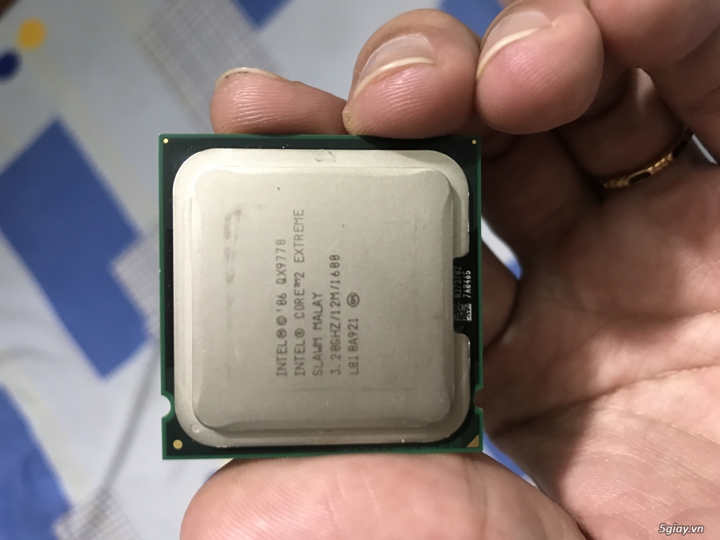 Bán CPU khủng core quad extreme QX9770