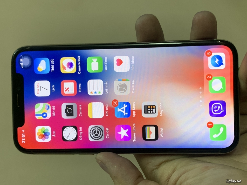 Bán iphone x 64G - trắng - quốc tế (new 99%) - 3
