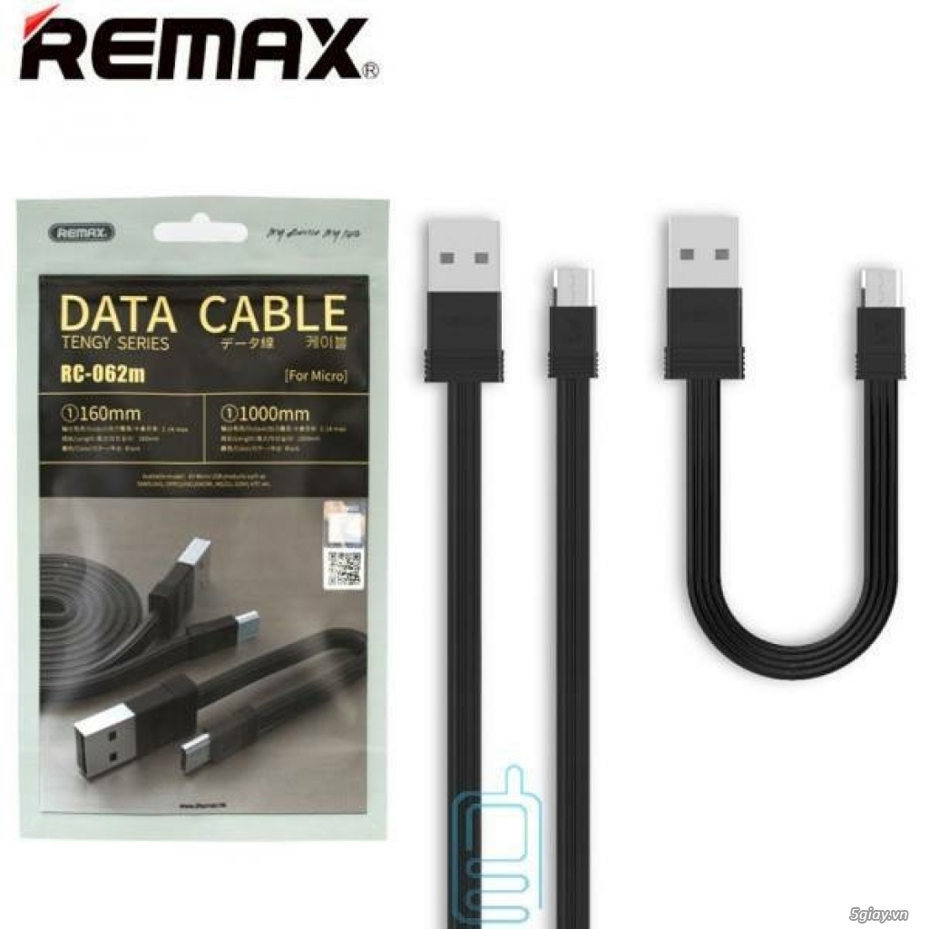 Bộ 2 cáp sạc lighting chính hãng Remax cho iphone và ipad - 2