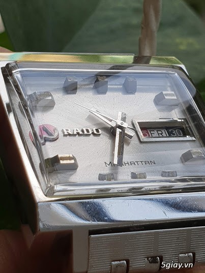 Đồng hồ Rado Manhatan tự động Swiss made zin nguyên con - 7